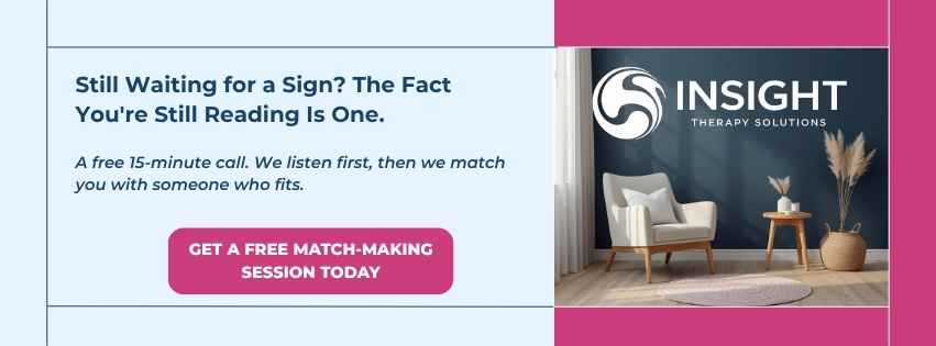 CTA banner to get a free match making session today