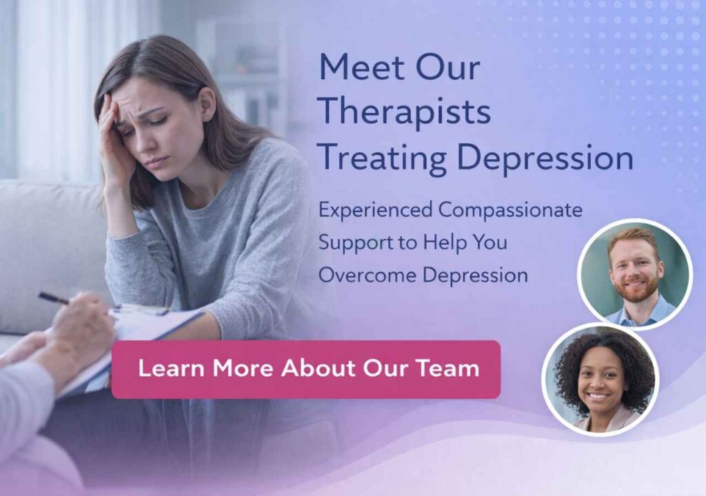 Meet Our Therapists Treating Depression.