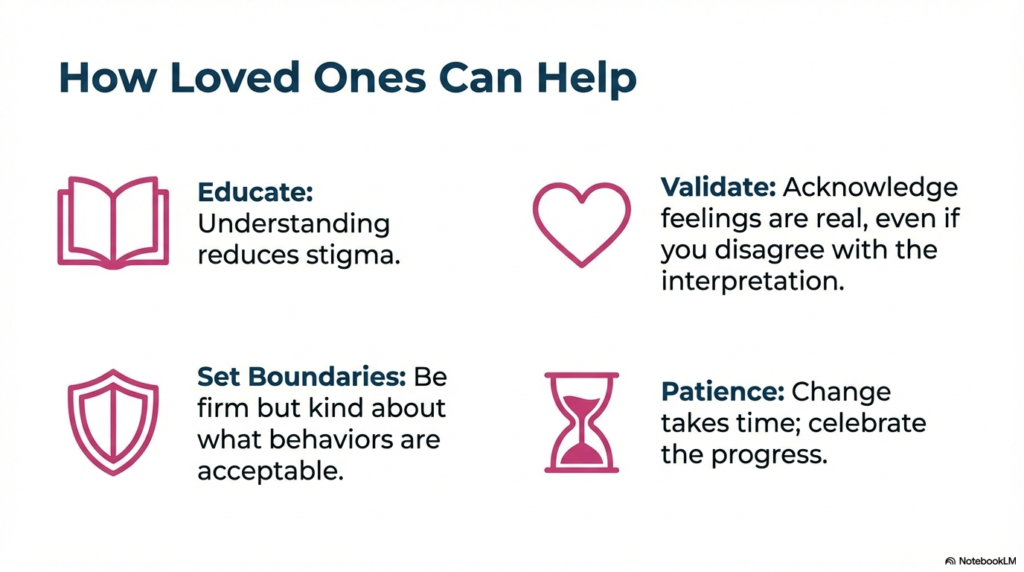 how loved ones can help someone with bpd in relationships