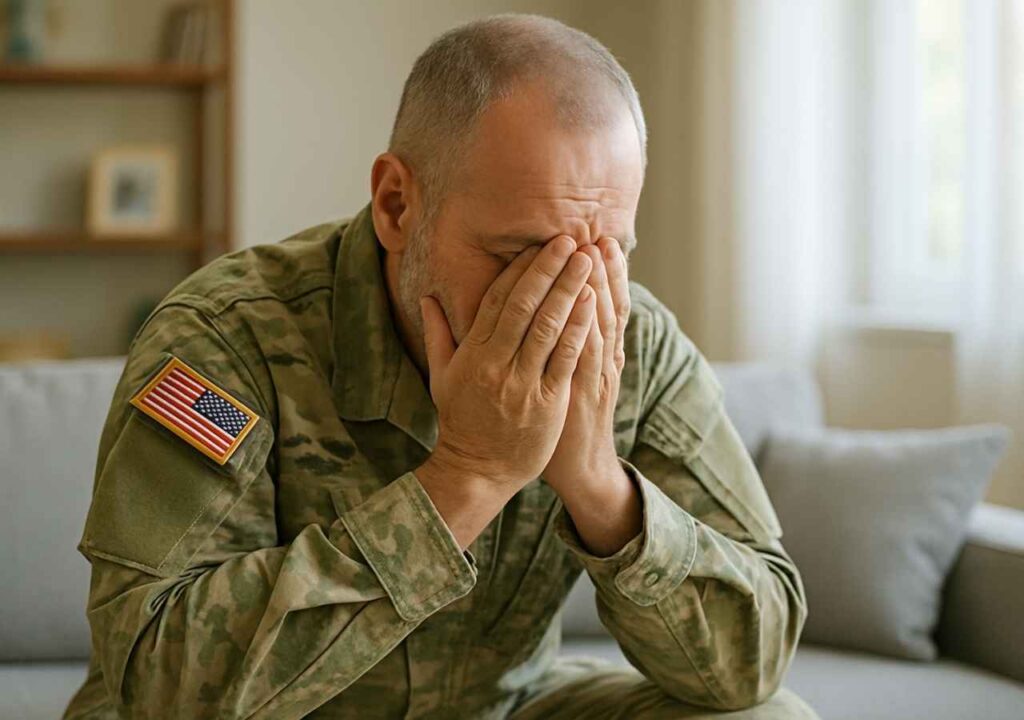 Veteran with PTSD